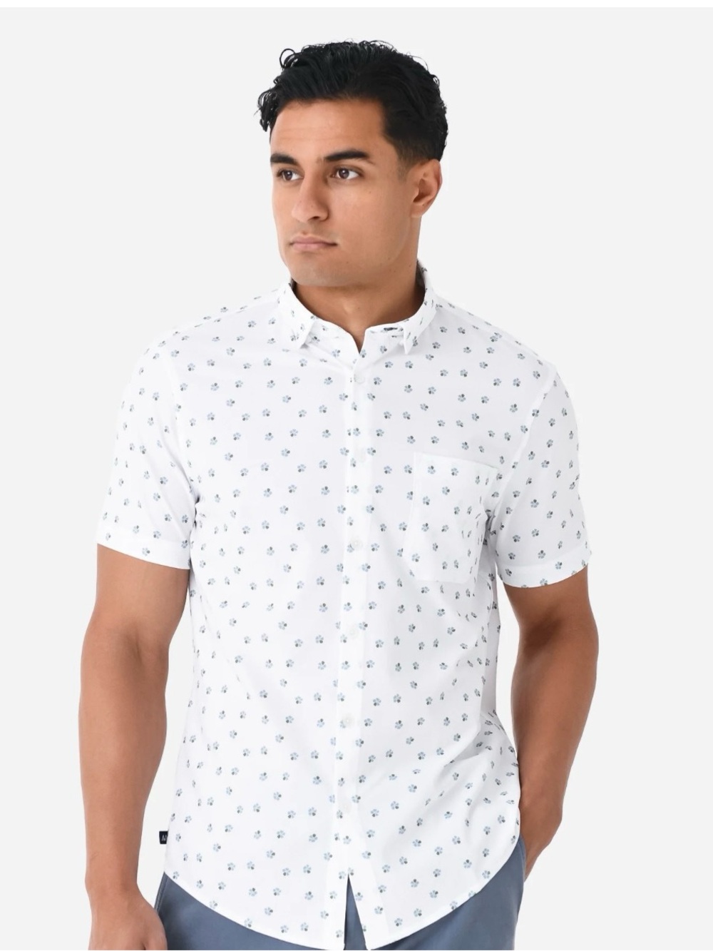 Mizzen + Main Leeward Short Sleeve Button Down